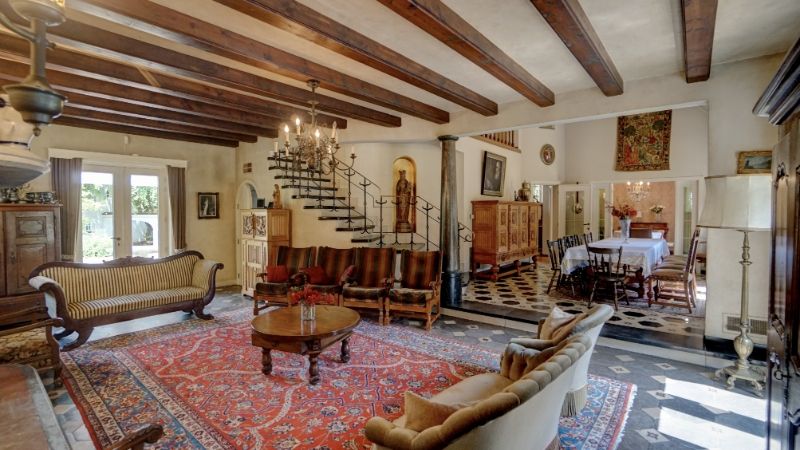 Kasteelvilla met bijgebouw op uniek domein 1 hectare 71 are met grote vijver foto 18