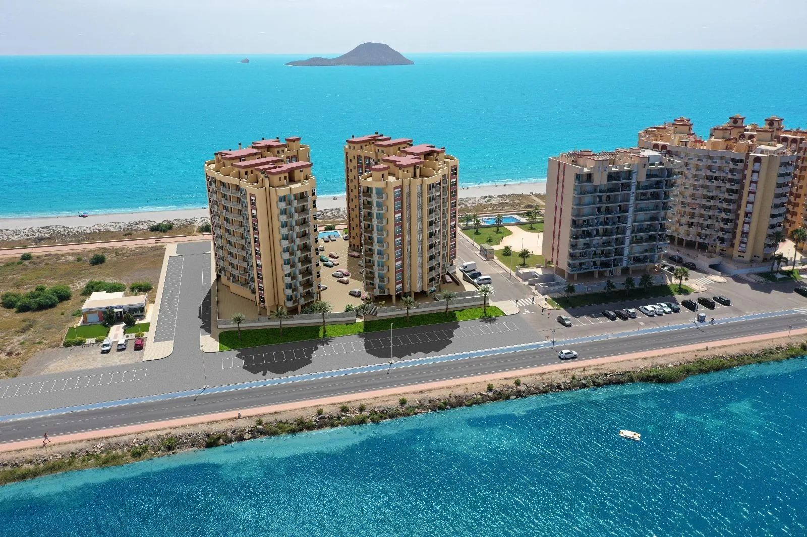 Ultieme luxe aan twee zeeën: moderne appartementen met adembenemend zeezicht in La Manga foto 13