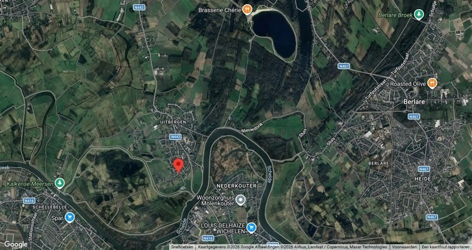 Instapklare halfopen bebouwing met 2 slaapkamers en garage nabij centrum Uitbergen foto 23