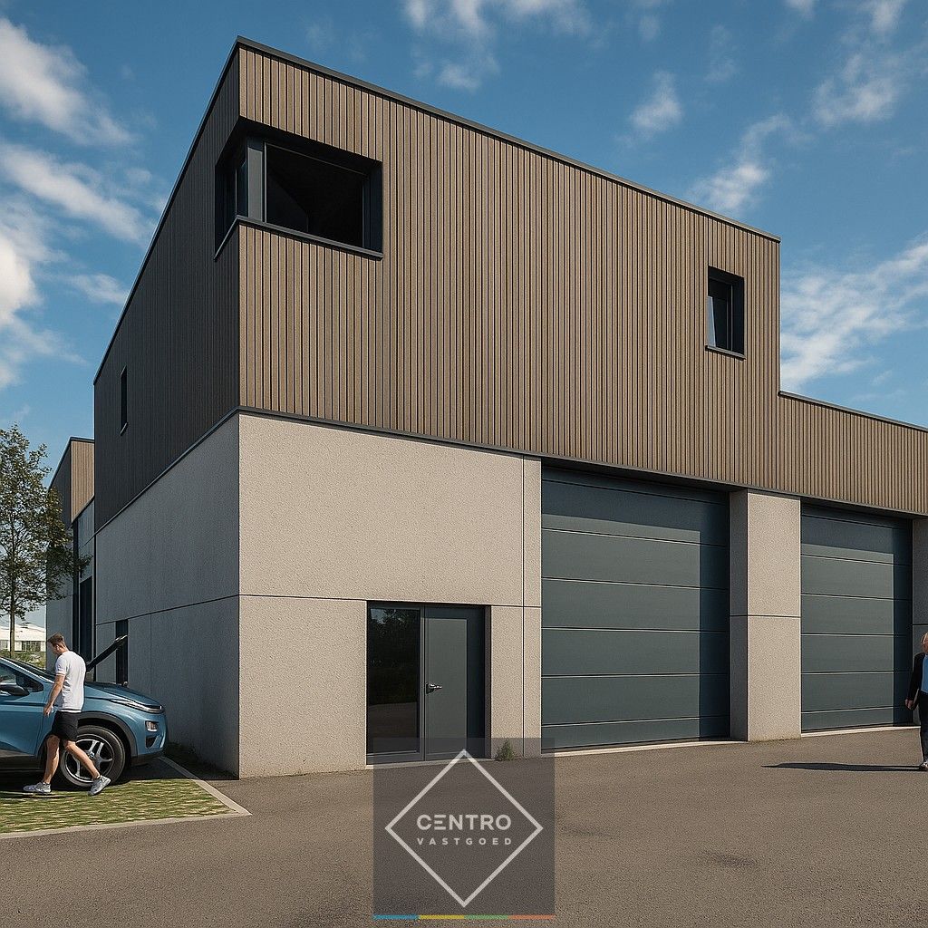 NB MAGAZIJN (235 m²) inclusief 2 private PARKEERPLAATSEN op industriezone te Zedelgem foto 2
