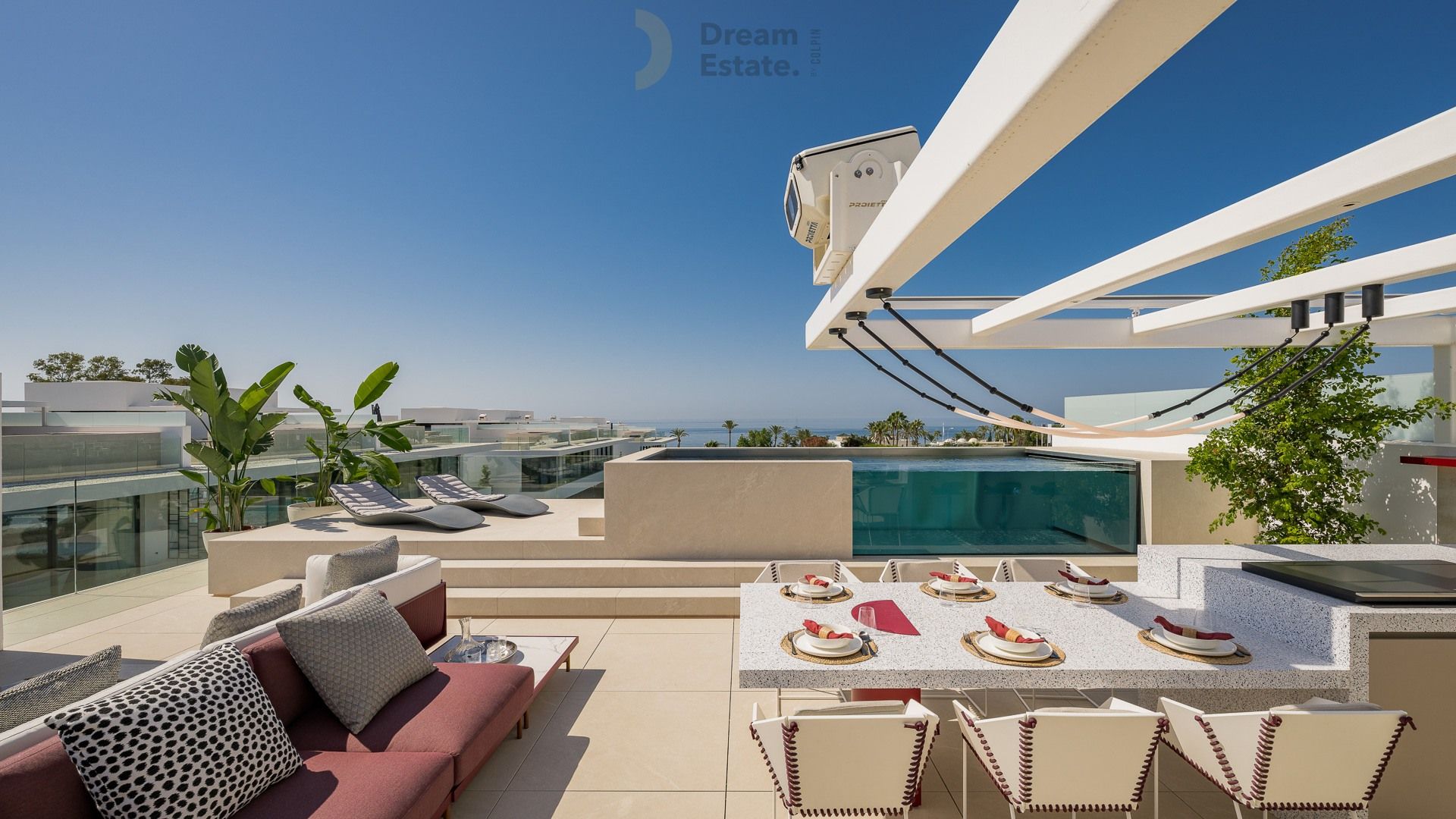 Top notch villa langs de Golden Mile met zicht op zee, Marbella. foto 17