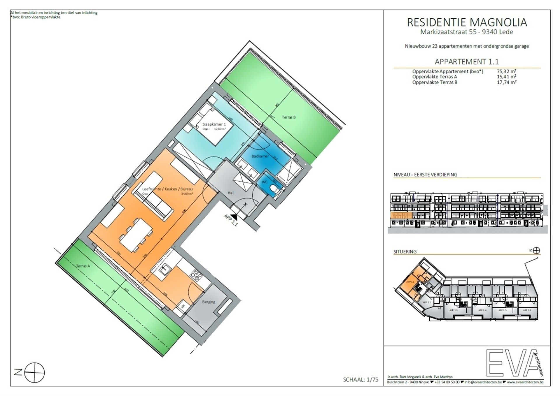 Prachtig nieuwbouwproject gelegen in centrum van Lede! foto 27