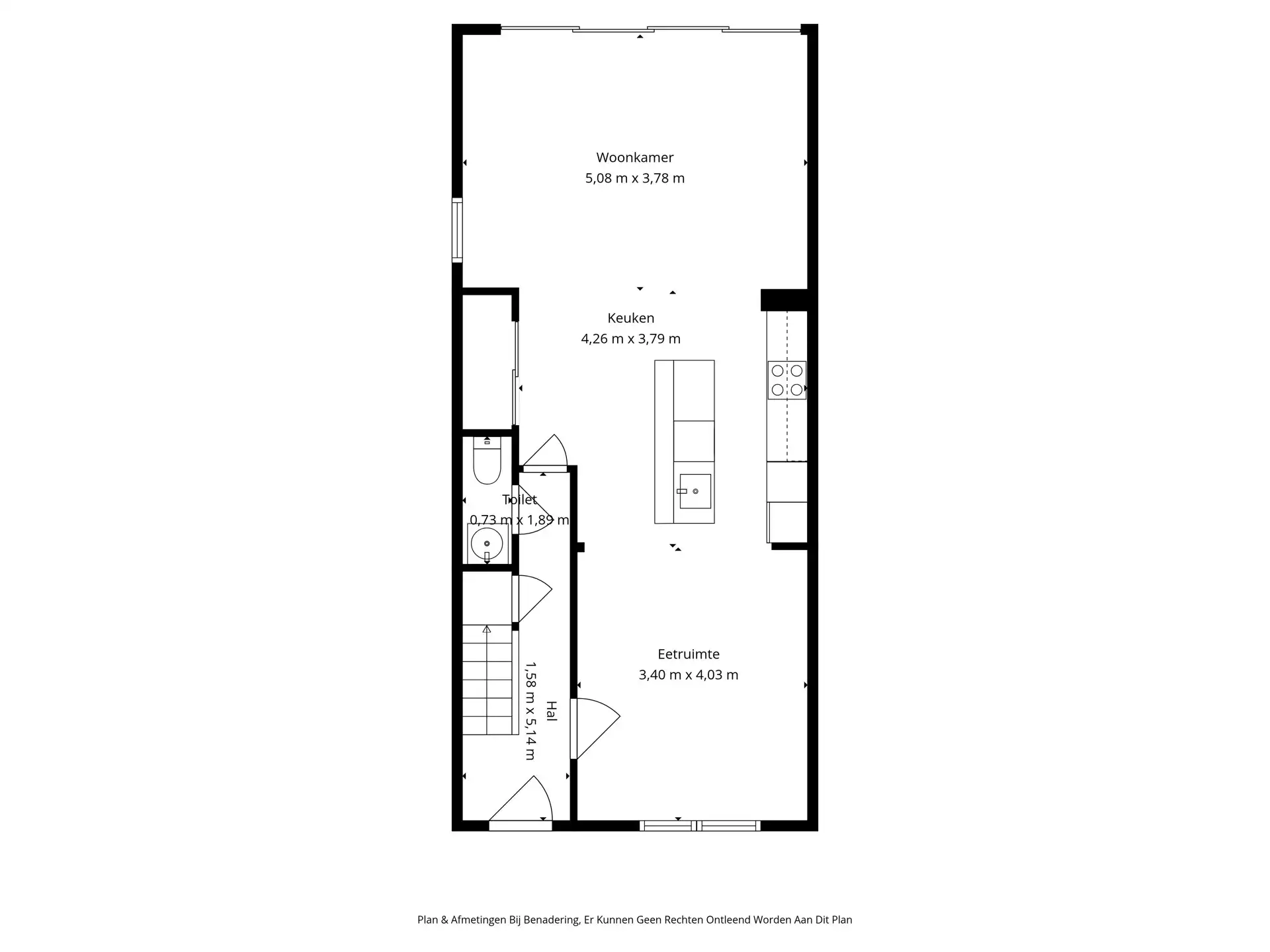 Instapklare woning met 3-4 slaapkamers & tuin in het centrum foto 21