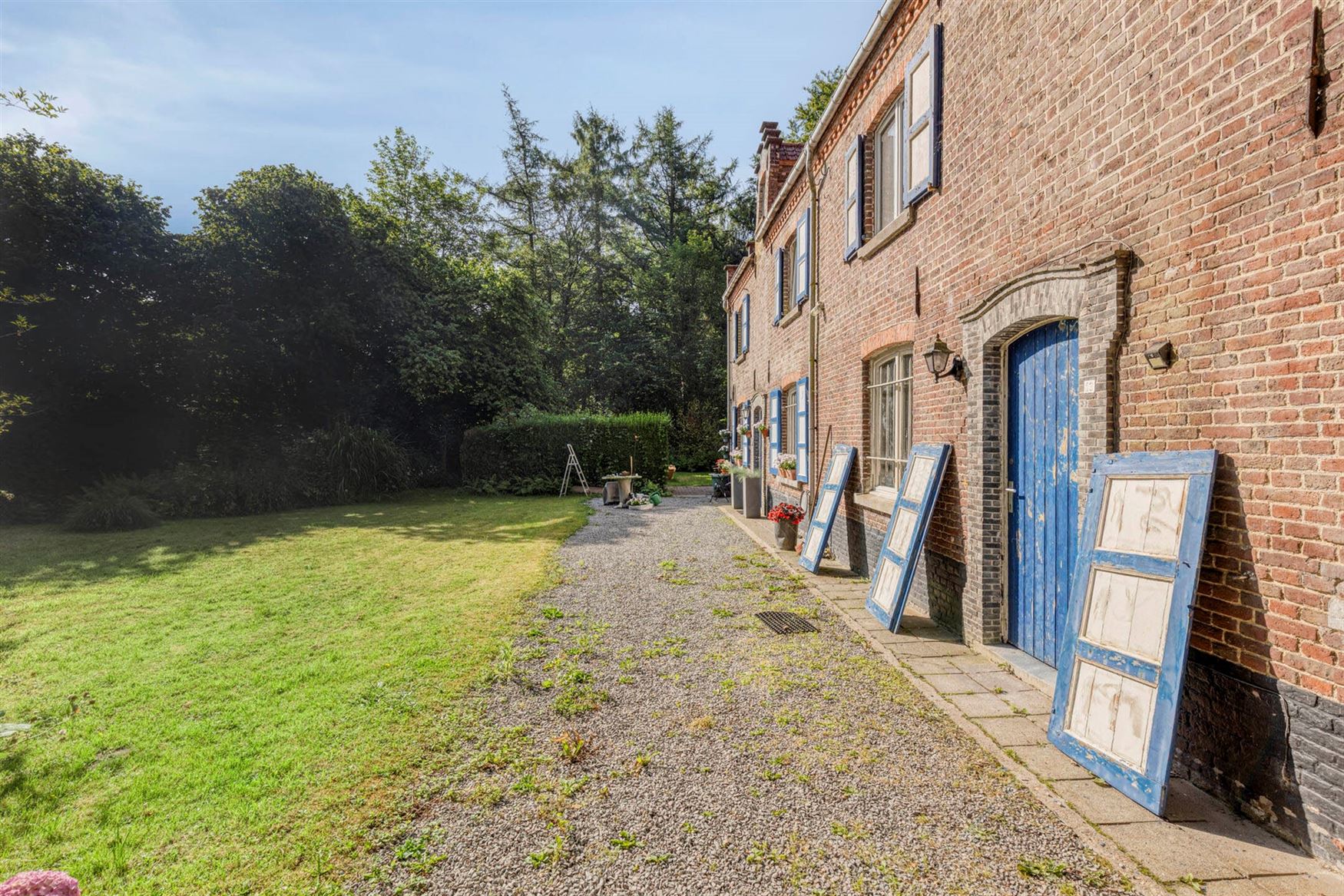 Authentieke hovenierswoning op kasteeldomein in Hansbeke foto 2