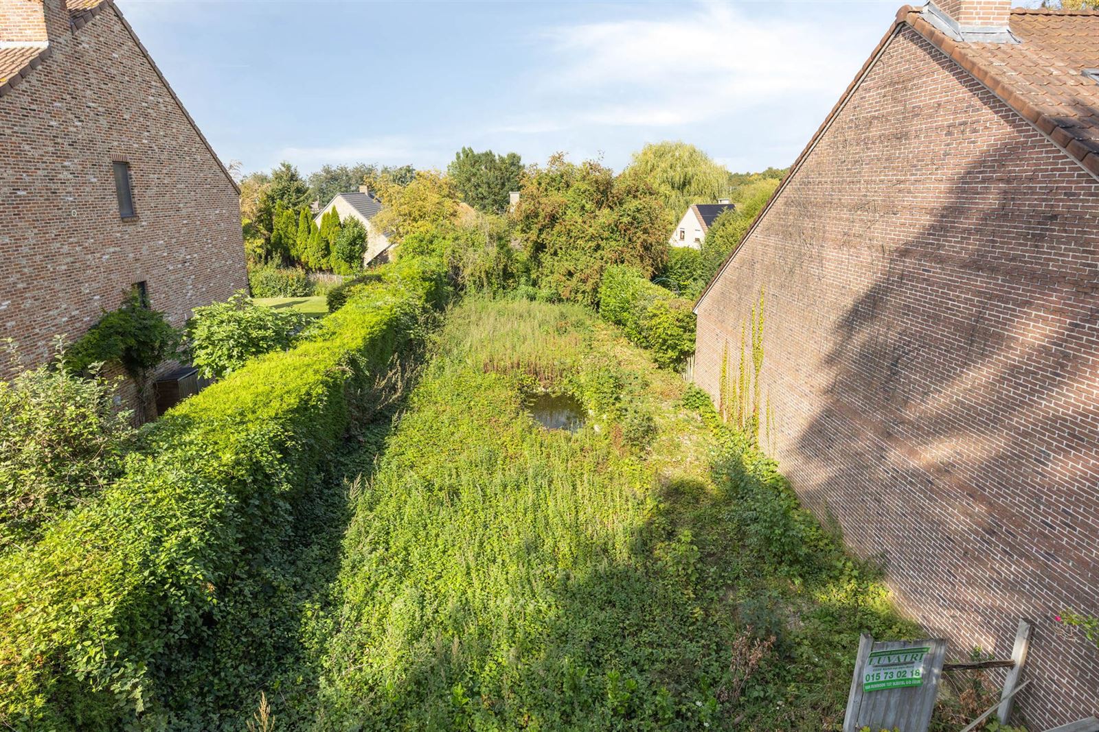 Goed gelegen bouwgrond (4a 40ca) voor een 3-gevelwoning foto 7