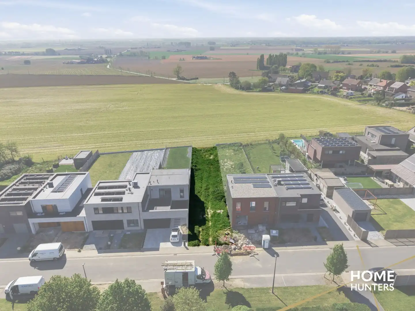 Bouwgrond met prachtig verzicht te koop in rustige wijk van Mesen foto 3