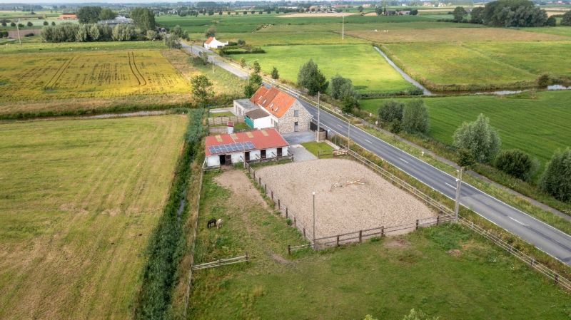 Groot-Diksmuide. Nieuwkapelle. Idyllisch gelegen charmante PAARDENHOEVE MET STALLINGEN, PADDOCK EN WEILAND gelegen in uitgestrekt natuurgebied en waterbeddingen.  UNIEK STUKJE PARADIJS foto 17