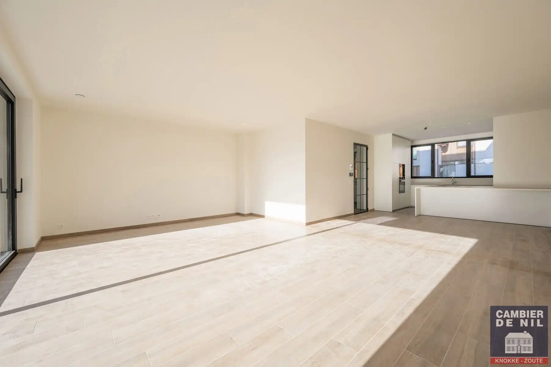 Nieuwbouw - ongemeubelde koppelvilla in rustige,  residentiële wijk te Knokke-Heist  foto 5
