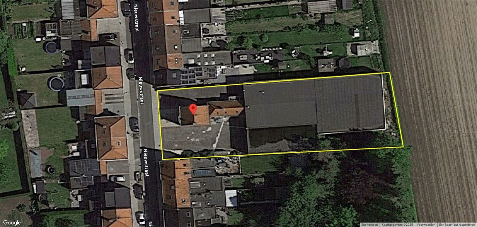 bouwgrond + magzijn ( +- 781m²) op perceel van 1478m² foto 5