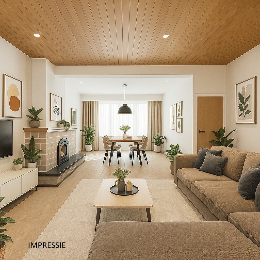 Ruime woning met renovatiepotentieel, garage en zuid tuin in Putte-Kapellen. foto 2