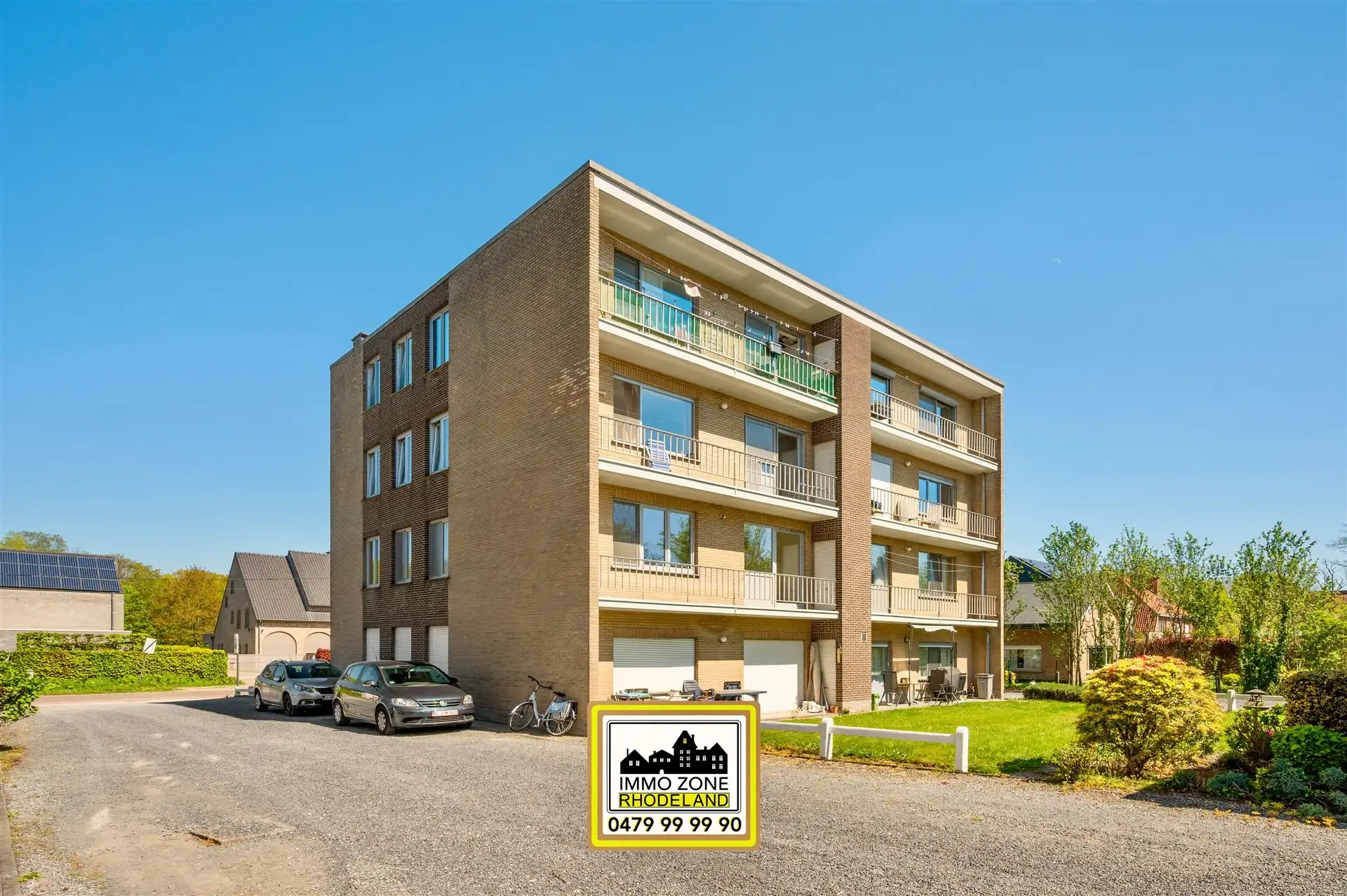 Subliem appartement met 2 slpks, terras en garage foto 25
