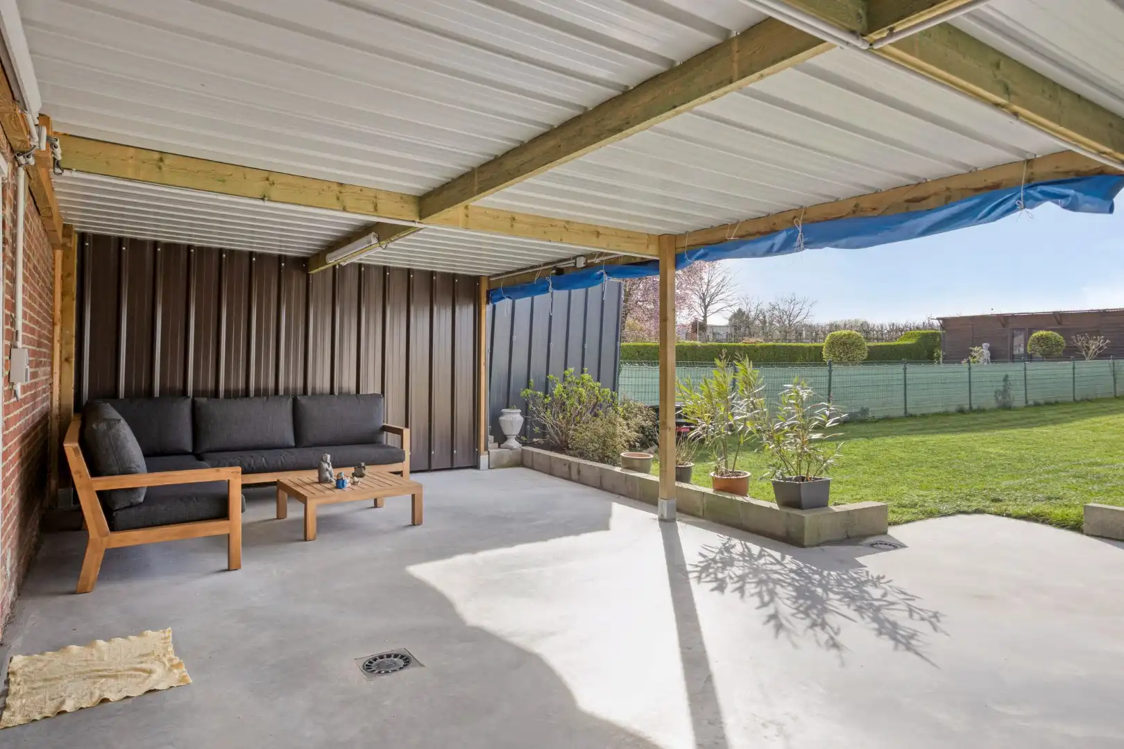 Woning met diepe tuin, garage en vernieuwd geïsoleerd dak, centrum Borgloon foto 25