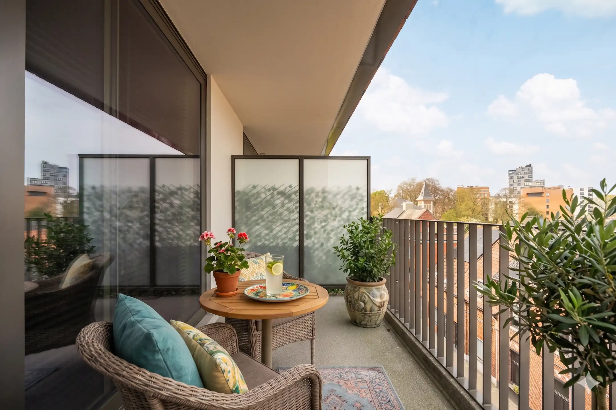 Instapklaar 1slpk app met ruim terras nabij centrum Turnhout foto 10