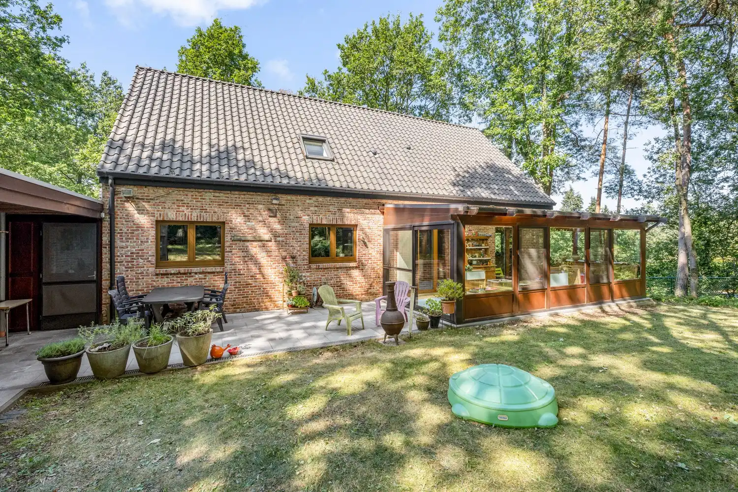Residentieel gelegen villa te Rotselaar, te midden het groen van de Middelberg, op een perceel van 14 are 12 centiare ! foto 28