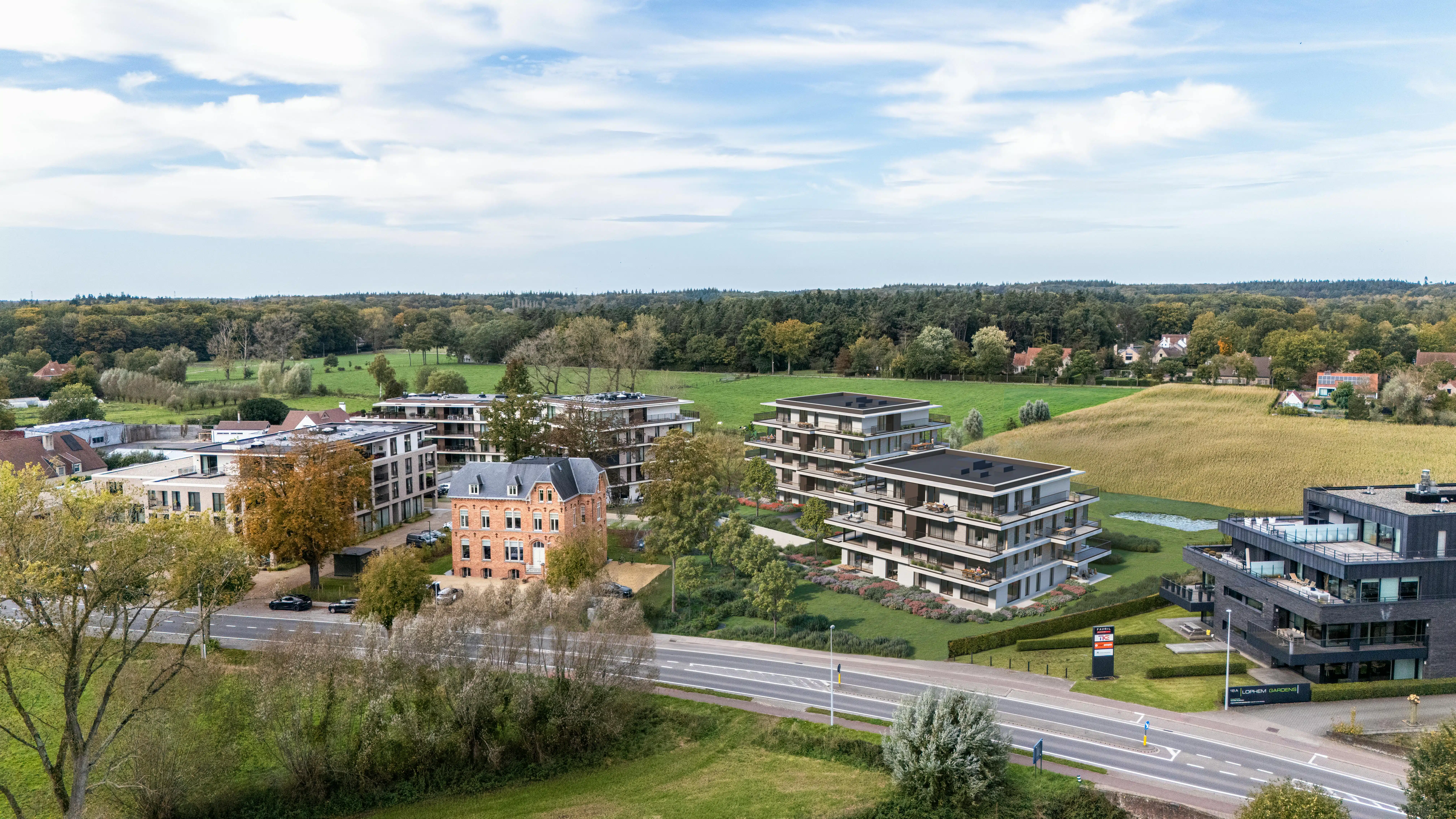 Penthouse met royaal terras en 3 slaapkamers te Loppem foto 2