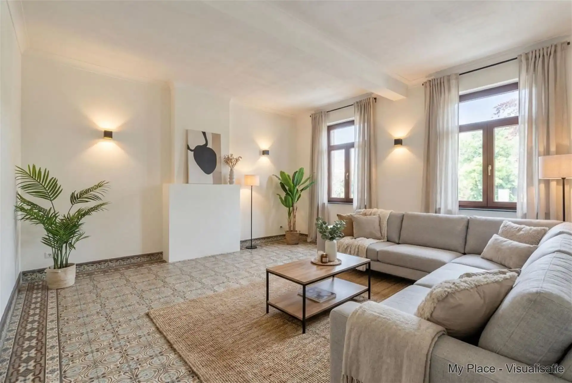 Te renoveren vierkantshoeve met weilanden foto 13