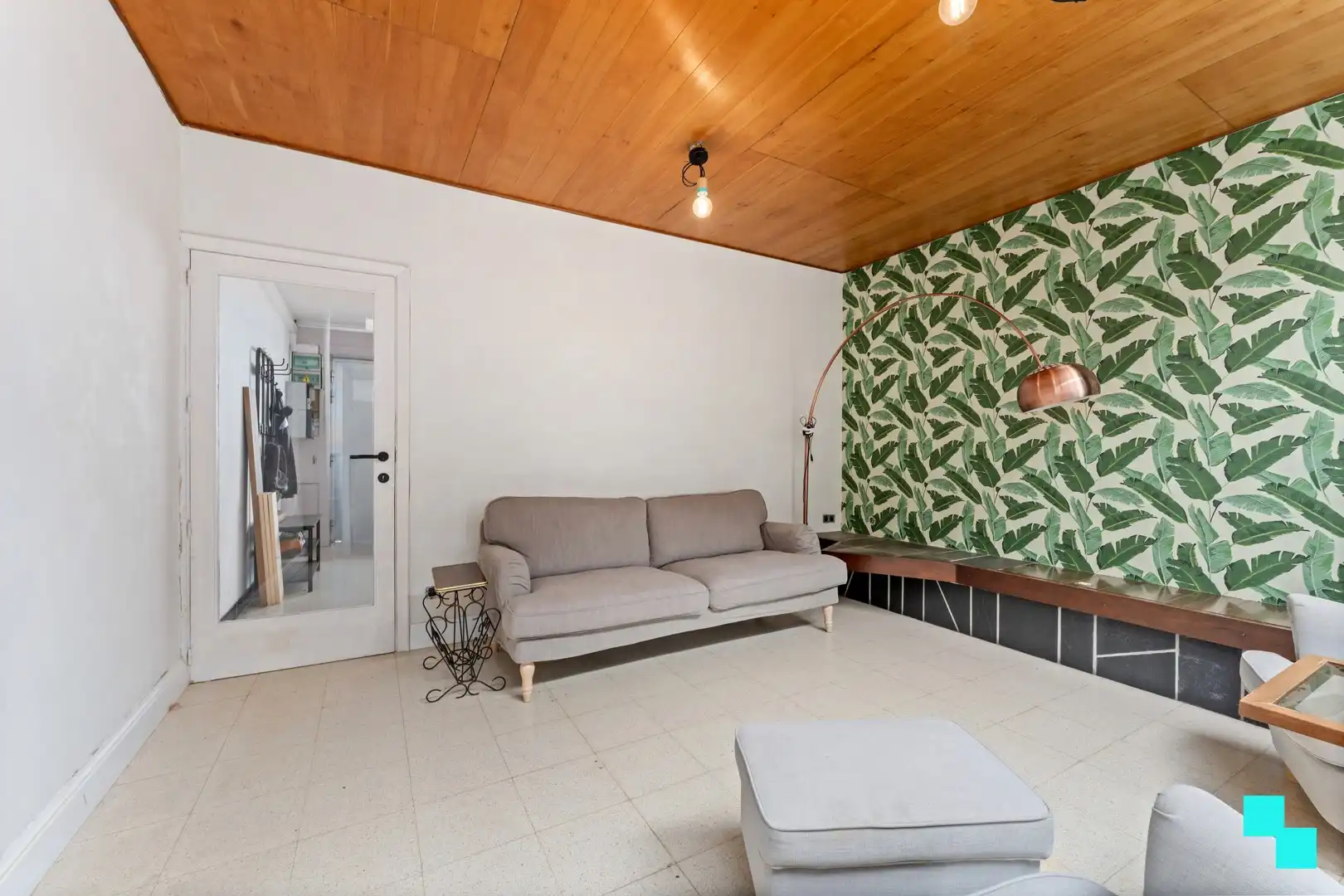 Woning met diepe zuidgerichte tuin (+ optionele garagebox) - centrum Roeselare foto 8