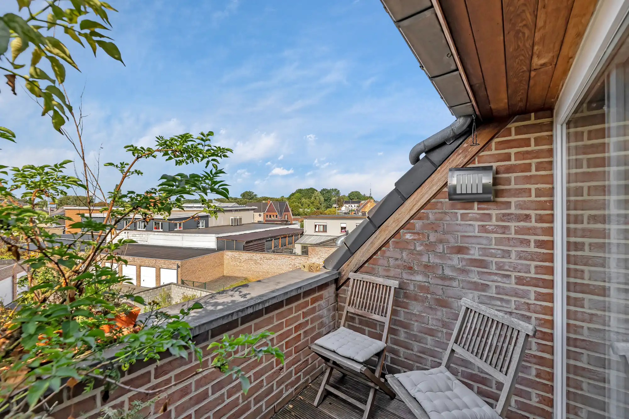 Energiezuinig app met 2 slpks, terras en garage in centrum foto 18