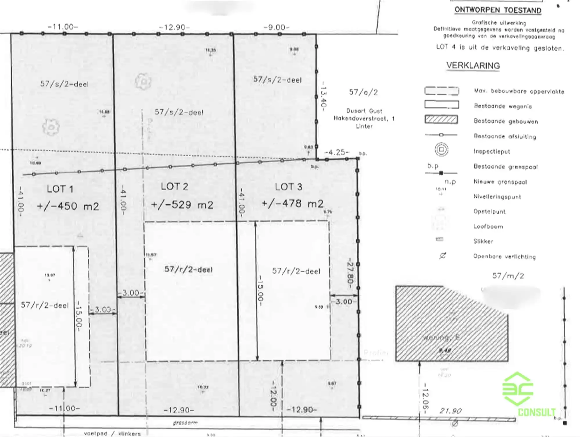 Halfopen bouwgrond op 4a 50ca in Wommersom! foto 7