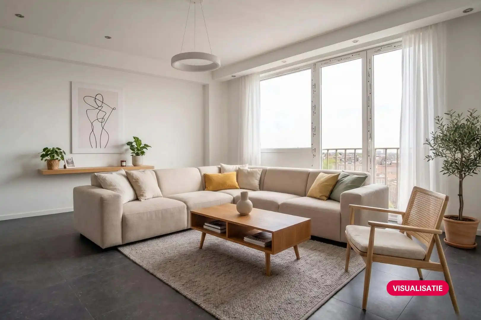 Gerenoveerd één slaapkamer appartement te koop in Antwerpen foto {{pictureIndex}}