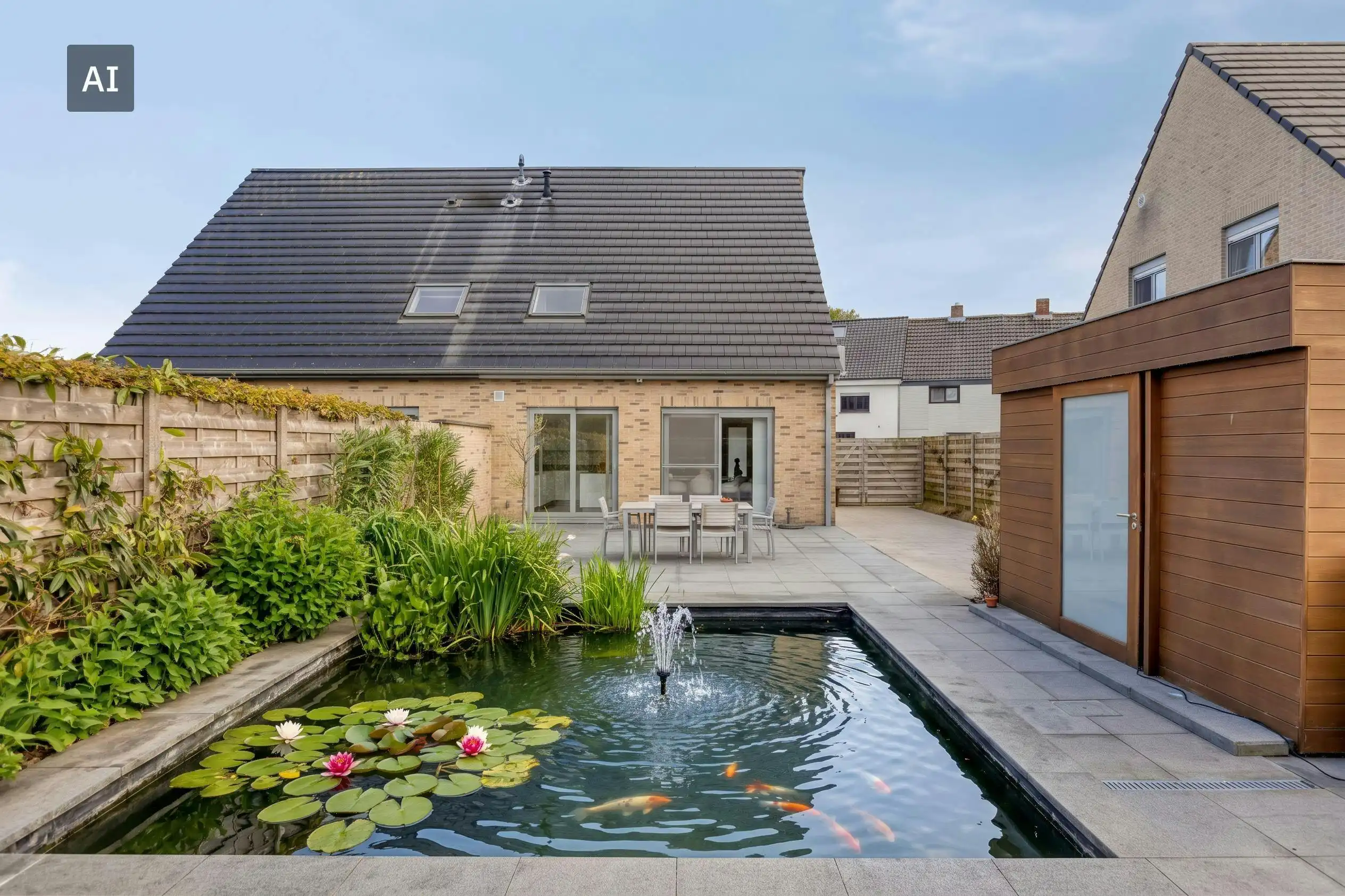 Afgewerkt huis te koop in Ieper met 3 kamers, tuin en garage foto 14