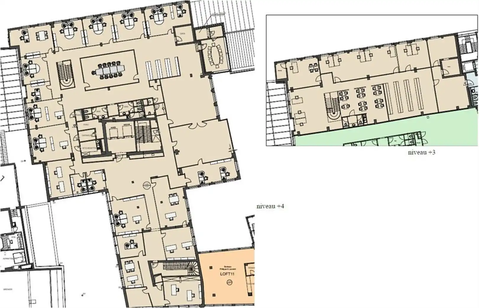 ESPACE JACQMOTTE: 1.580m² foto 10