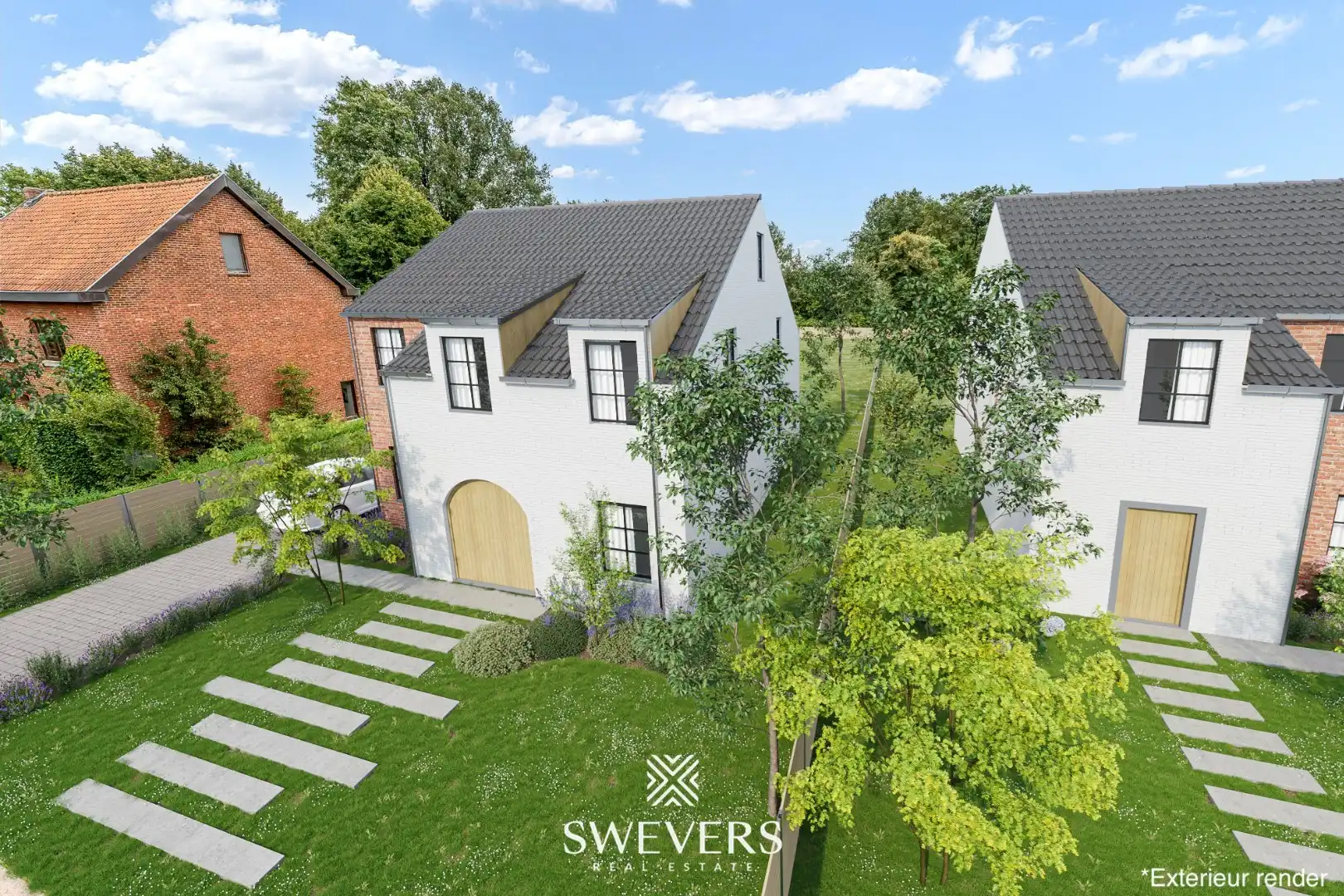 Knappe bouwgrond voor open bebouwing op 12a 74ca in hartje Helchteren foto 2