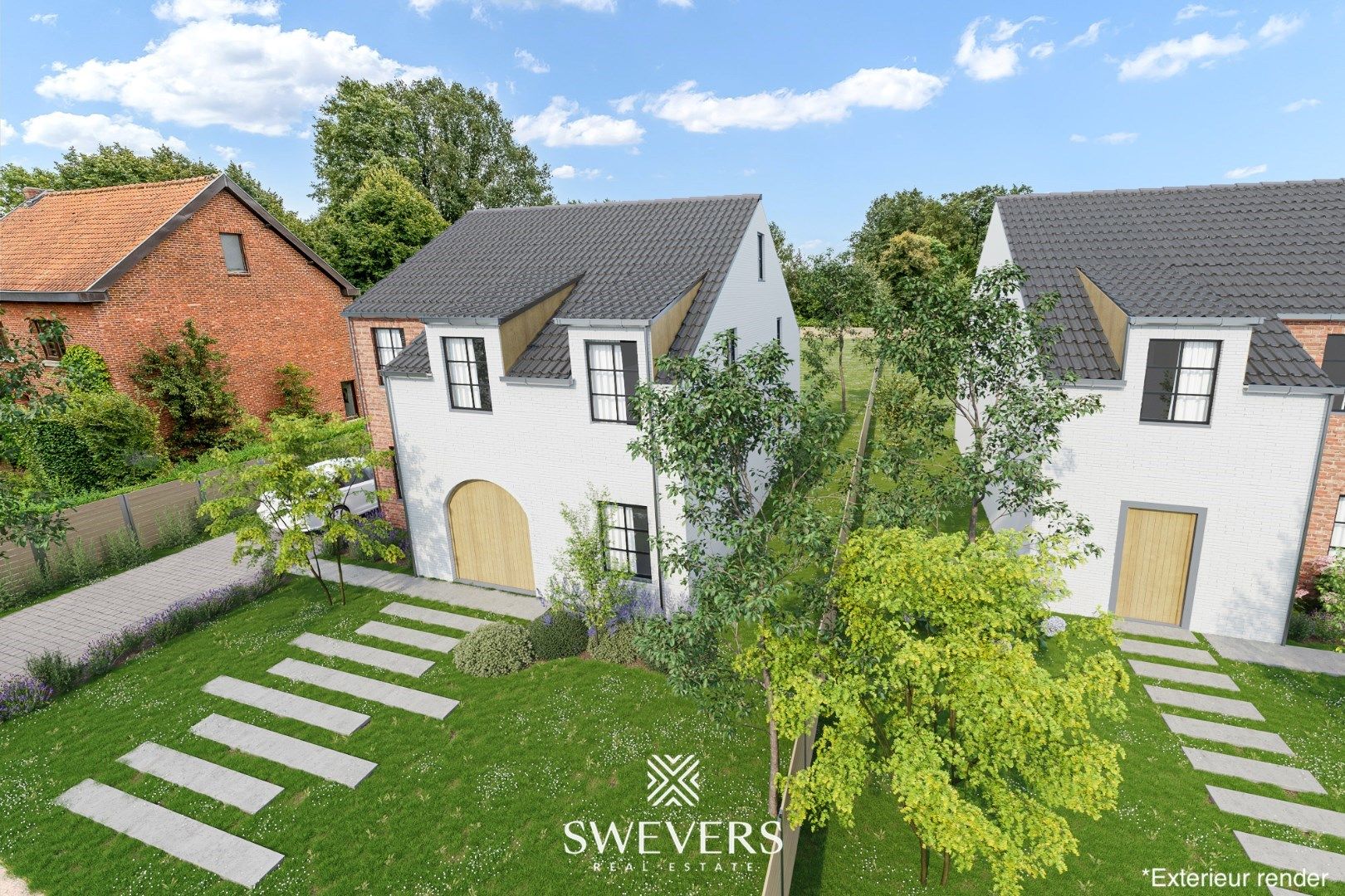 Knappe bouwgrond voor open bebouwing op 12a 74ca in hartje Helchteren foto 2