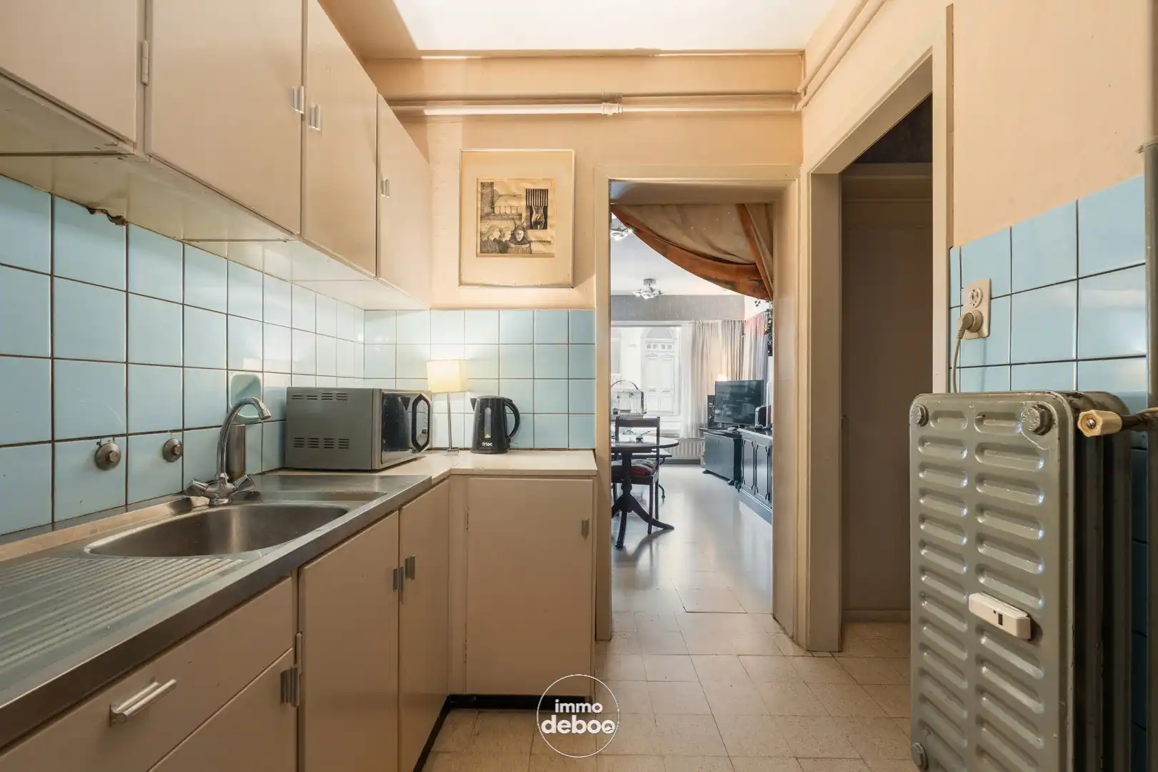 Gelijkvloers appartement met ruime koer vlakbij zee foto 7