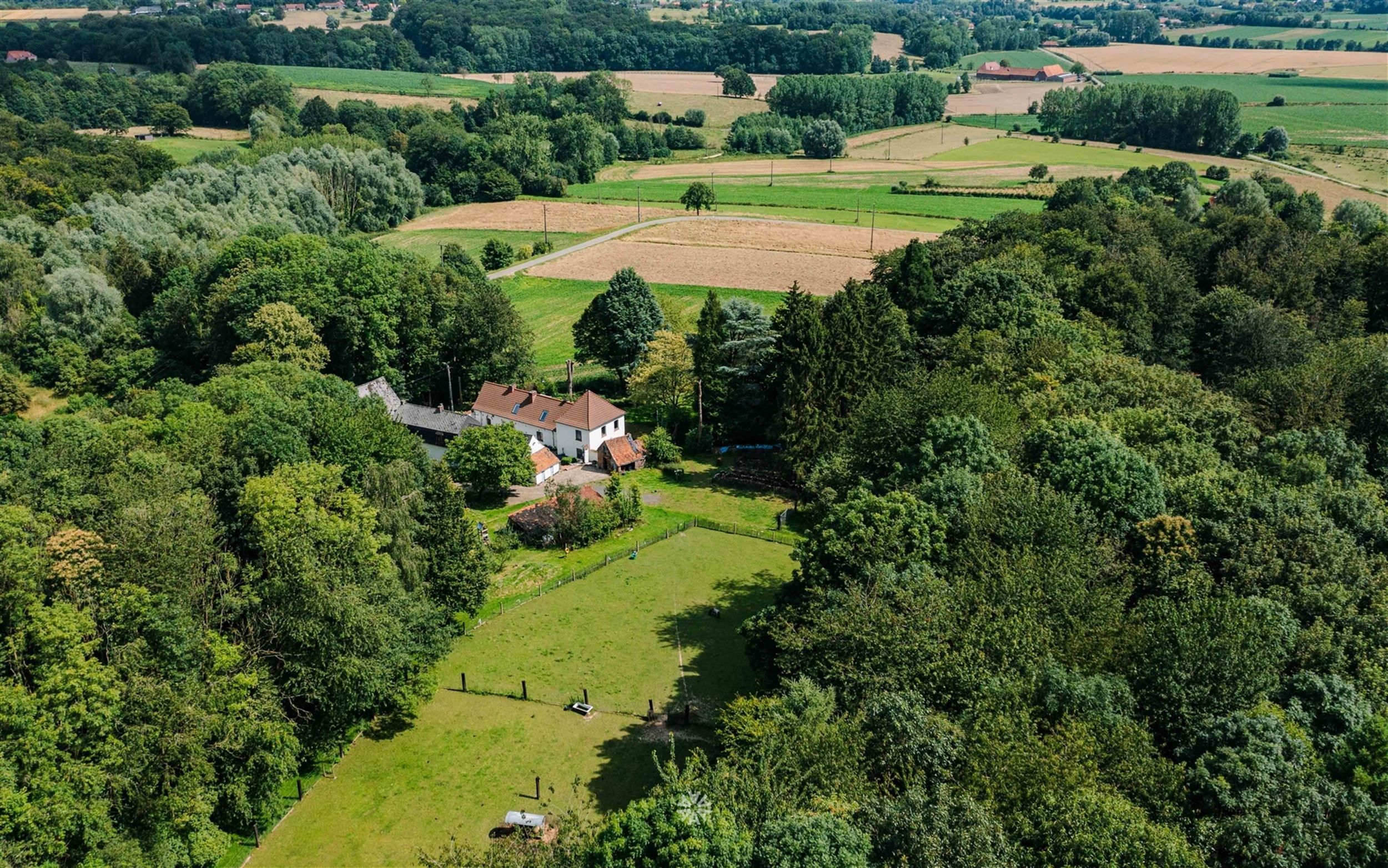 Uniek gelegen landgoed met gite midden de bossen foto 24