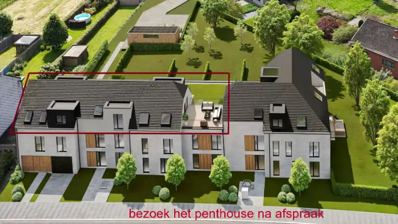 Penthouse van 152m² met zeer ruim zuiderterras van 30m² foto {{pictureIndex}}