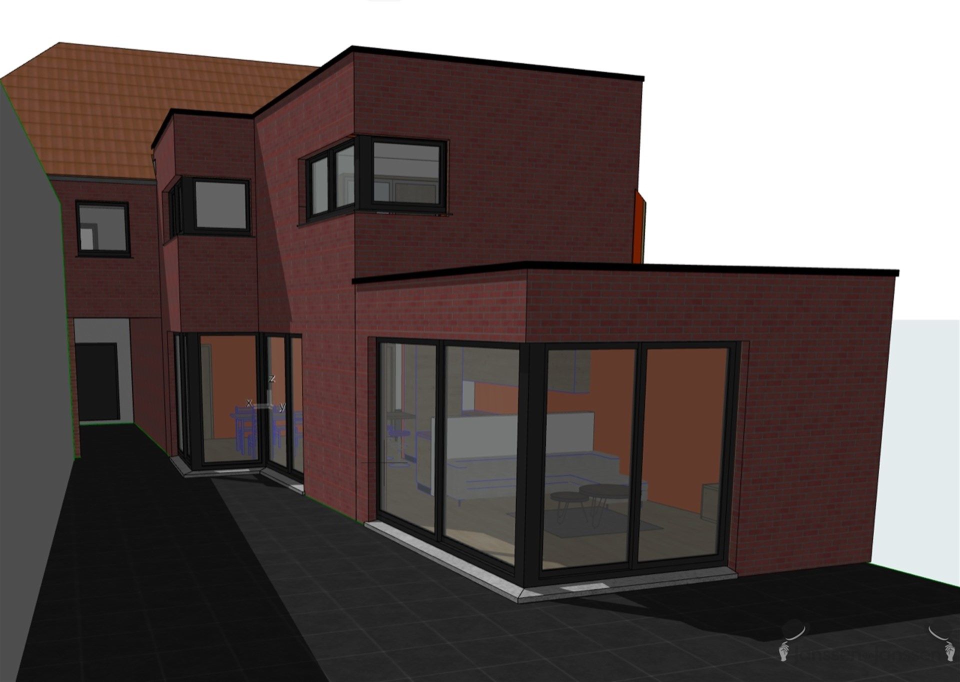 Te bouwen woning met garage foto 11