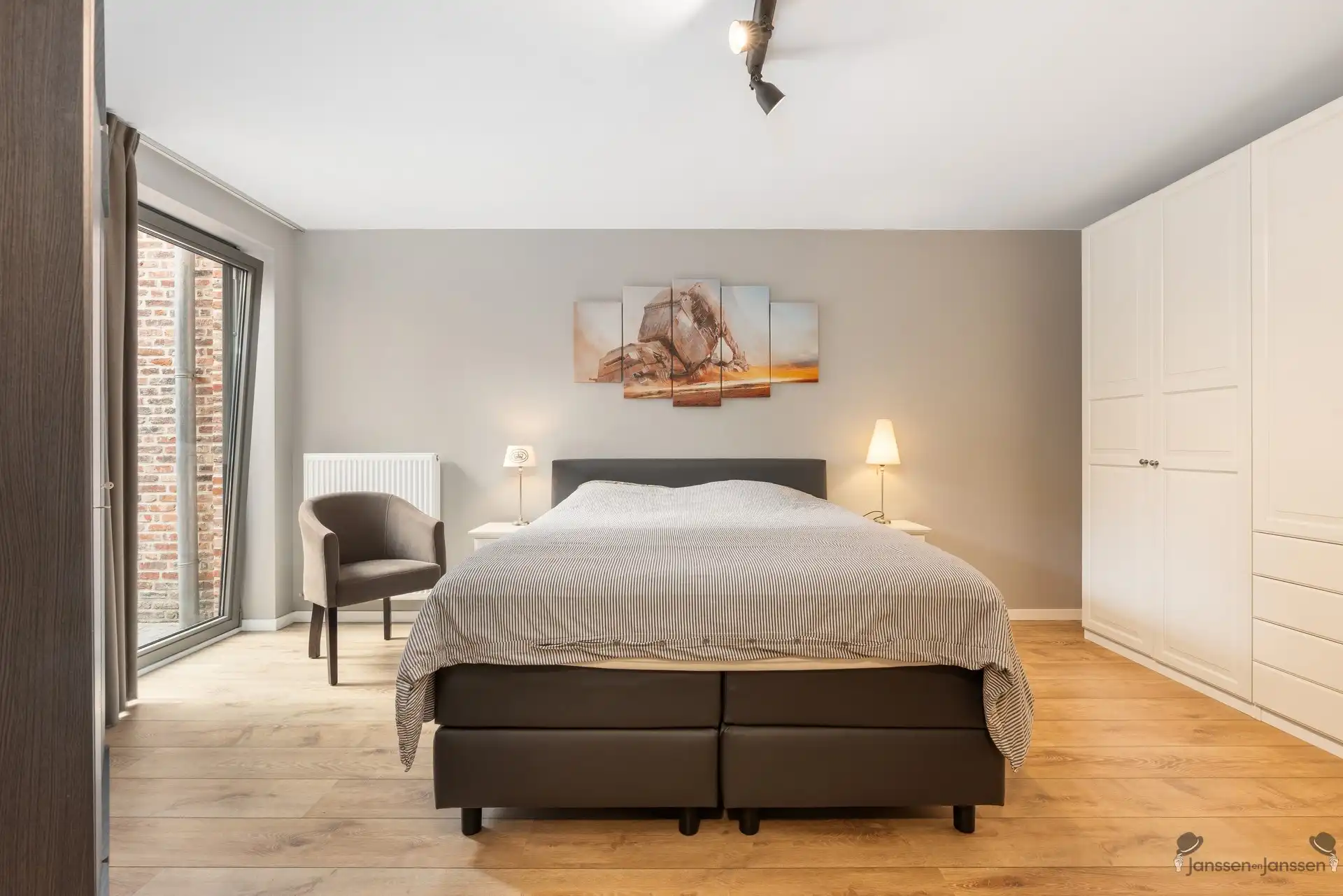 Ruim en energiezuinig gelijkvloers appartement (101 m²) met garage op toplocatie in Schilde foto 10