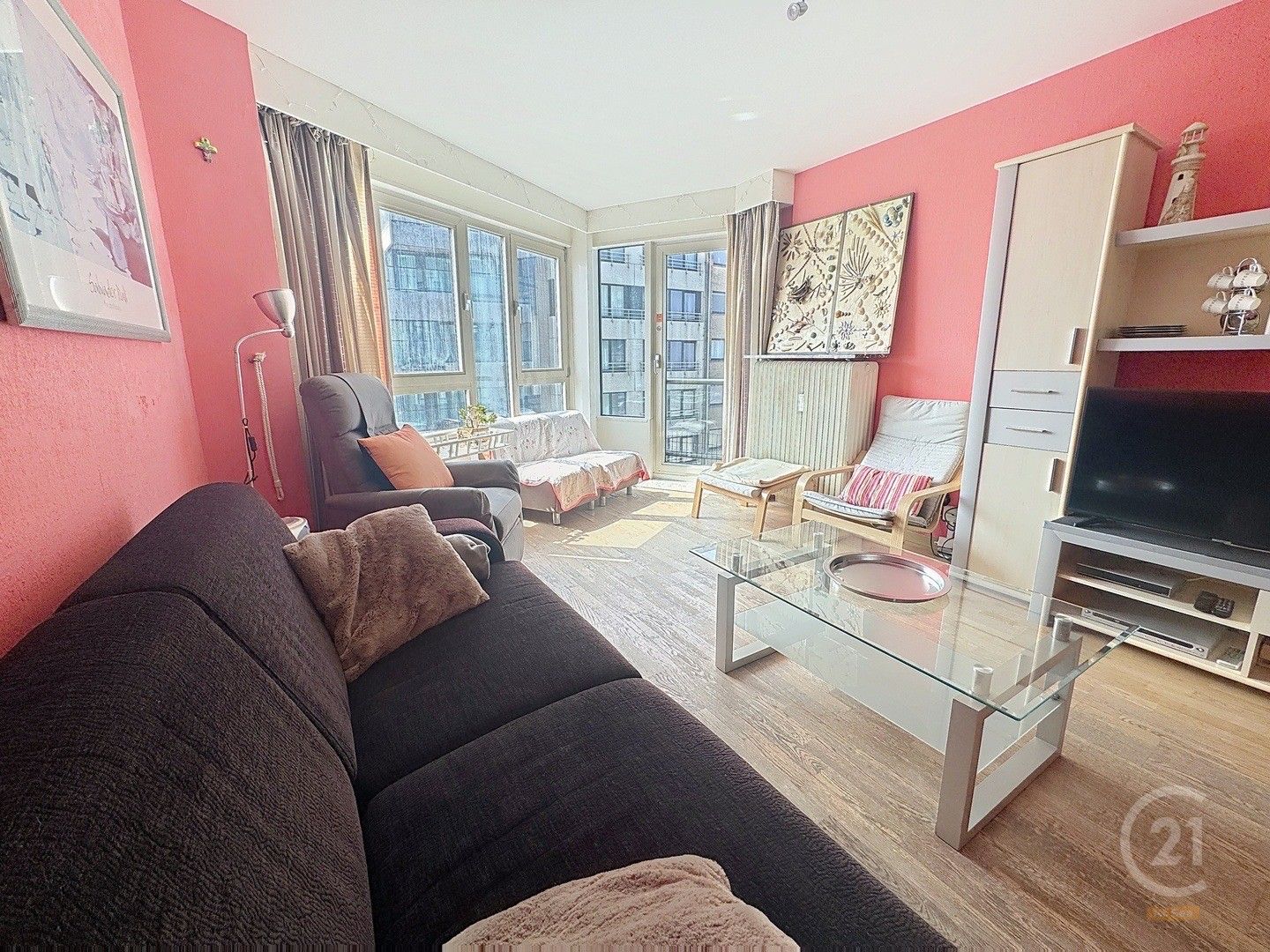 Zonnig appartement met lateraal zeezicht in Westende Bad foto 6