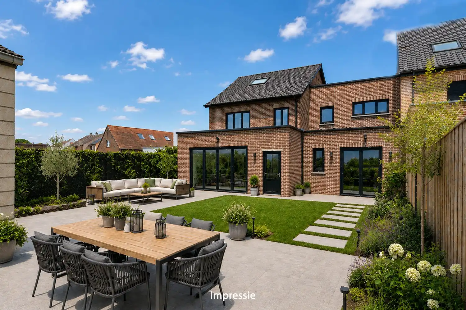 Gerenoveerde woning met 5 slpkrs, en magazijn te Keerbergen foto 9