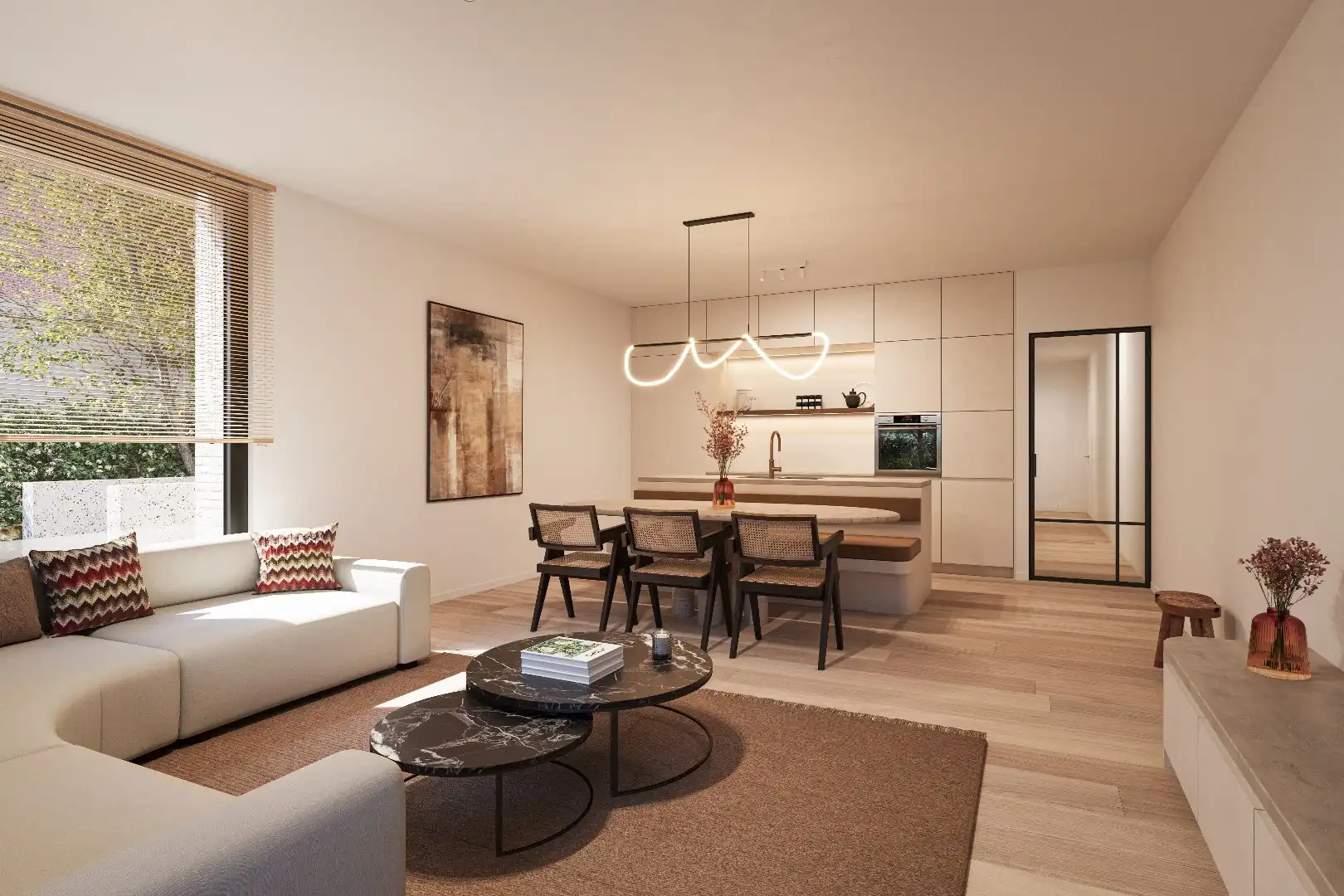 Exclusief nieuwbouwappartement met strakke afwerking en royaal, zonnig terras! foto 2