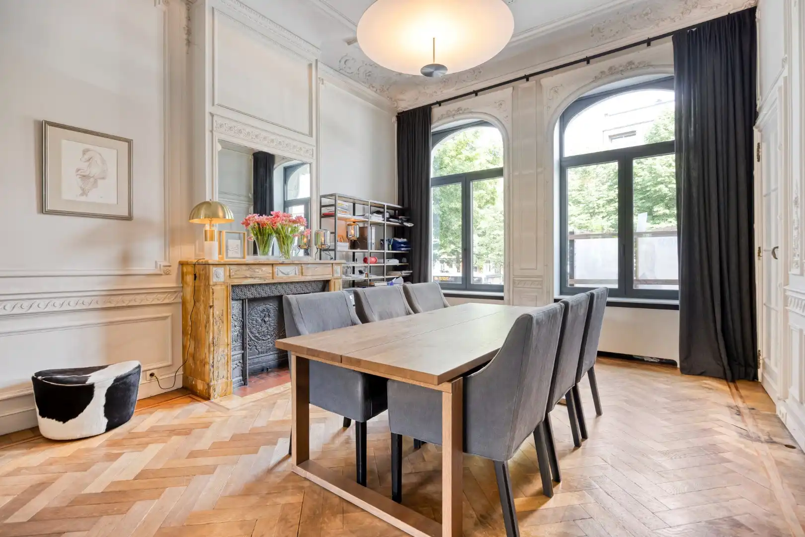 Prachtig herenhuis op de Tiensevest met mogelijkheid tot praktijkruimte - bewoonbare opp. 555 m²  foto 9