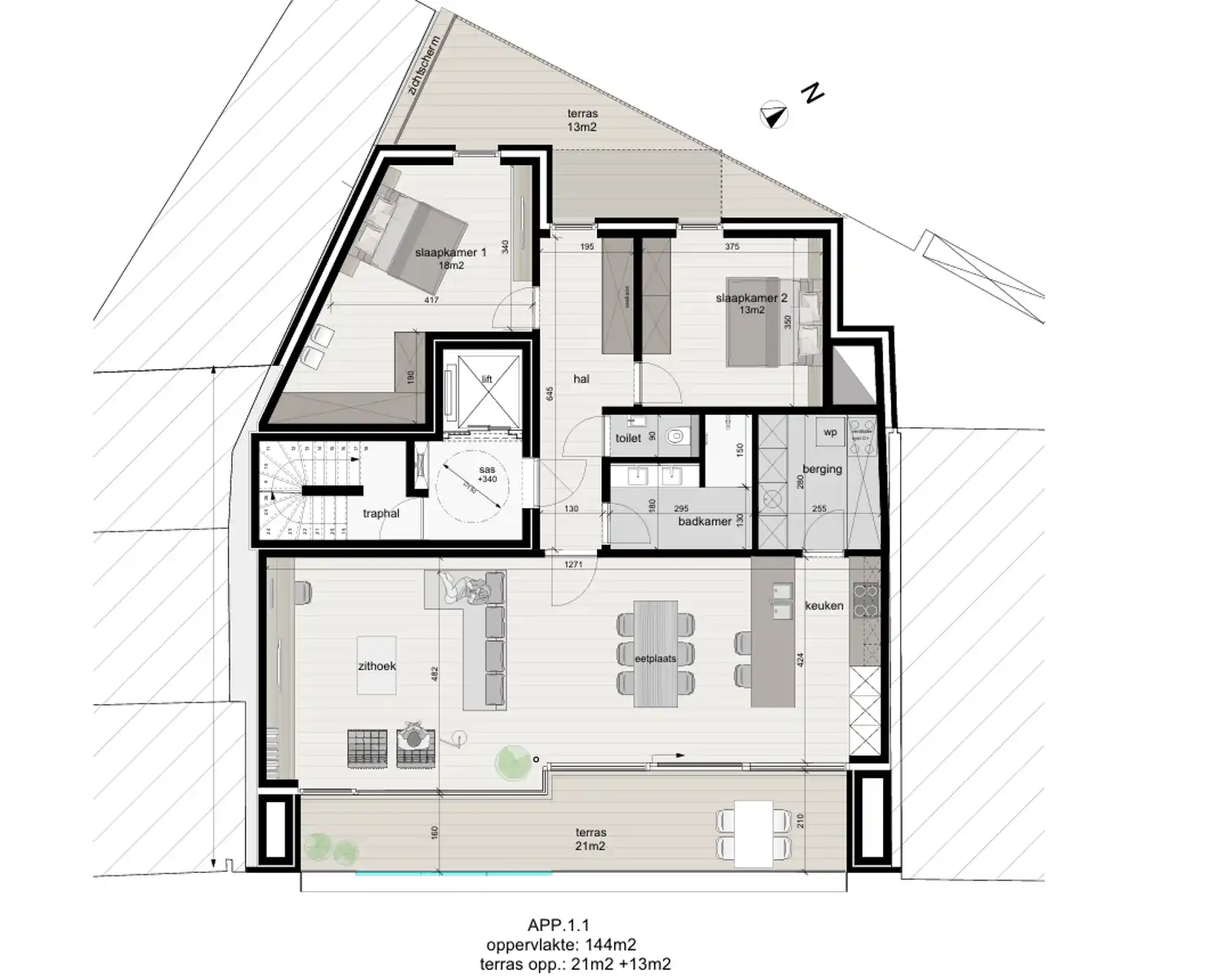 Nieuwbouwappartement Tielt 'VILLA ALLEGRO' foto 4