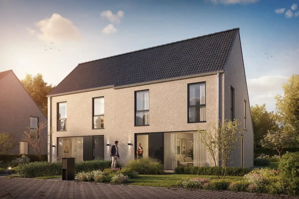 Hectaar bouwt hedendaagse halfopen bebouwingen te Meulebeke foto 2