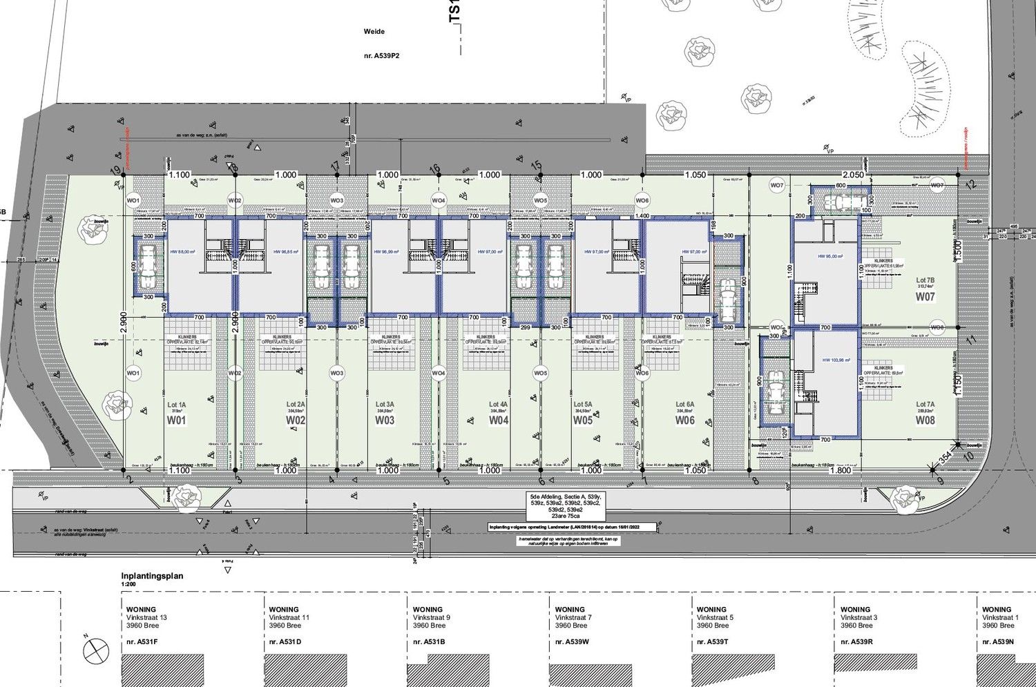 8 moderne nieuwbouwwoningen op percelen van 3 are foto 7