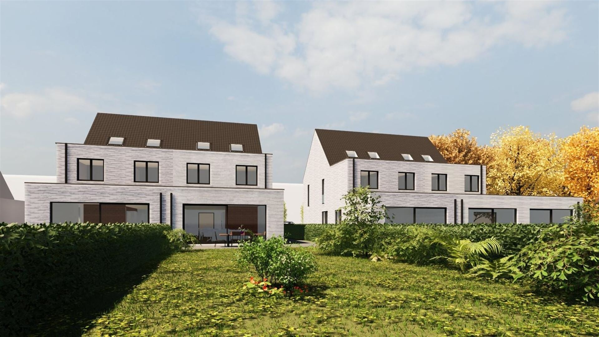 Halfopen nieuwbouwwoning met 4 slpkms en grote zuidgerichte tuin foto 2