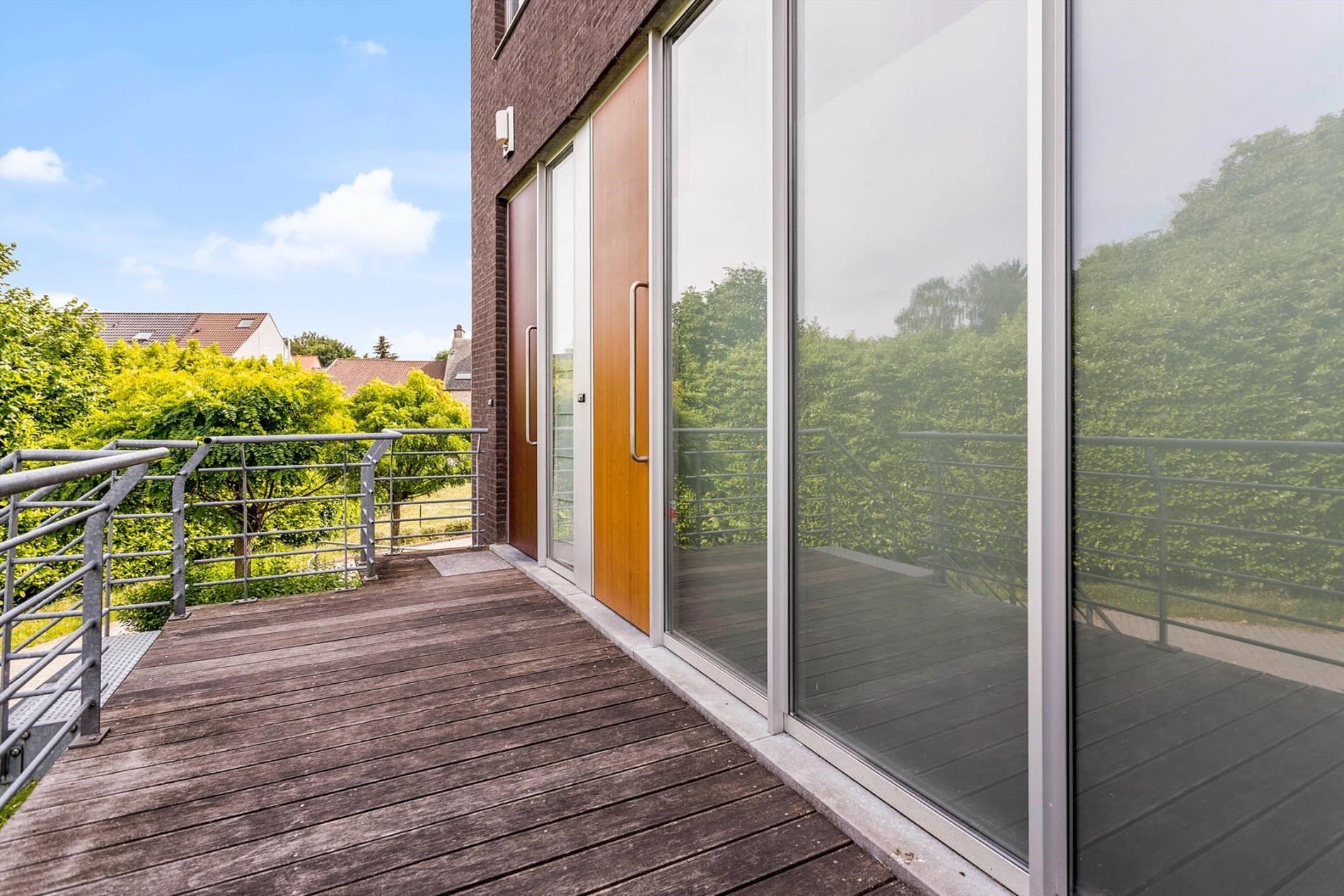 Dilbeek centrum: duplex appartement met 2 slaapkamers en tuintje foto 11
