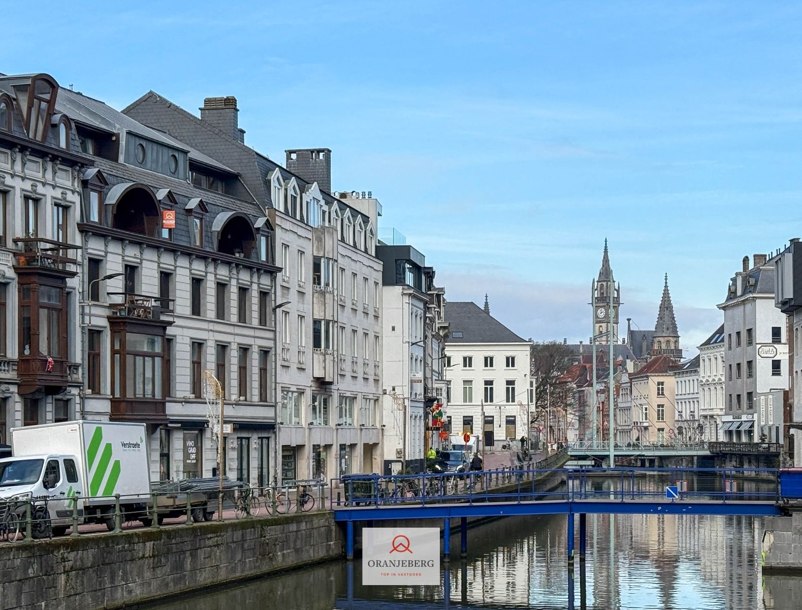 Ruim 1 slaapkamerappartement met uitzicht op de Leie foto 27