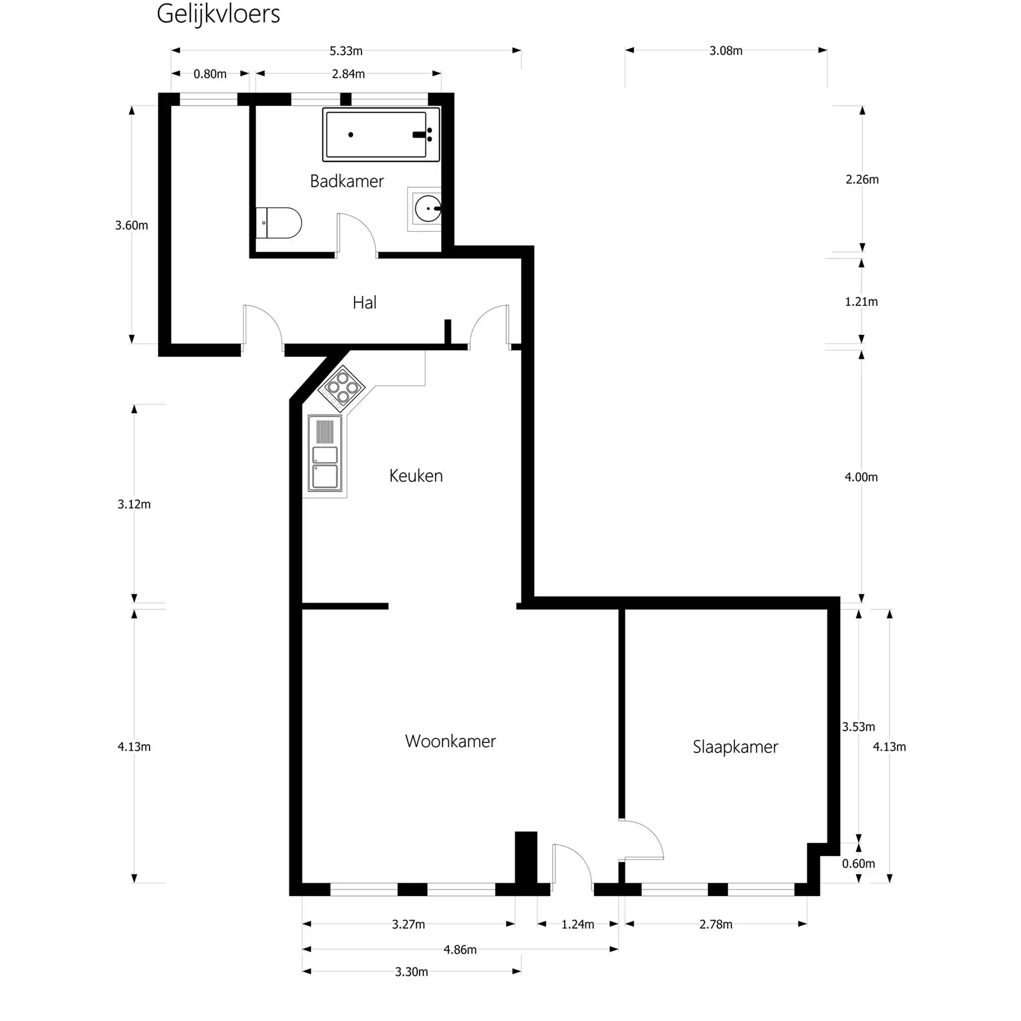 GERENOVEERDE TWEEWOONST foto 47