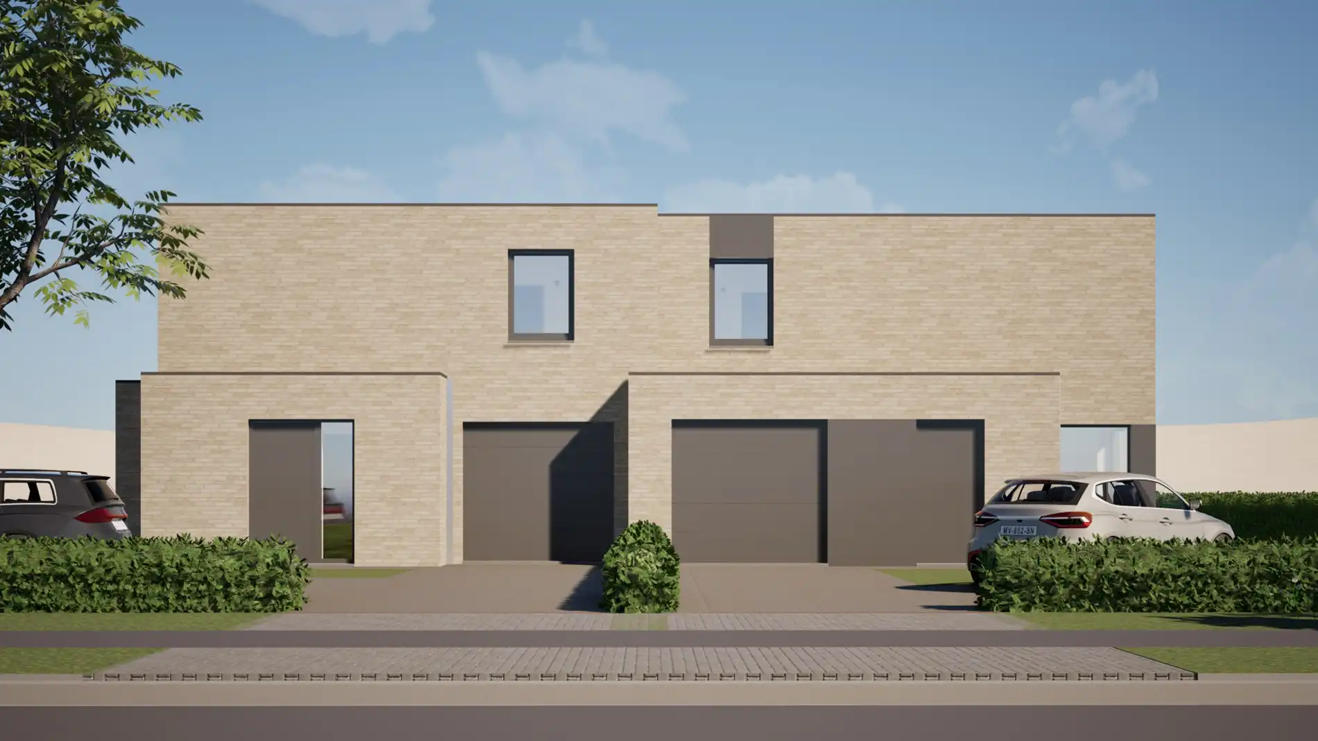 Ruime halfopen bebouwing op 851 m² met landelijke verzichten te Torhout foto 2