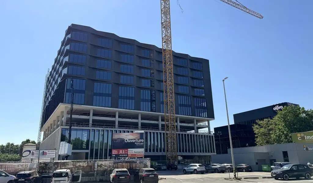 Kantoren te huur in nieuwbouwproject Ouverture tegenover KBC toren te Gent foto 18