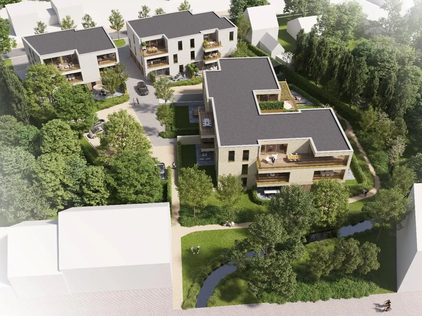 Nieuwbouwappartement met twee slaapkamers en terras van 14,40m²  foto 4