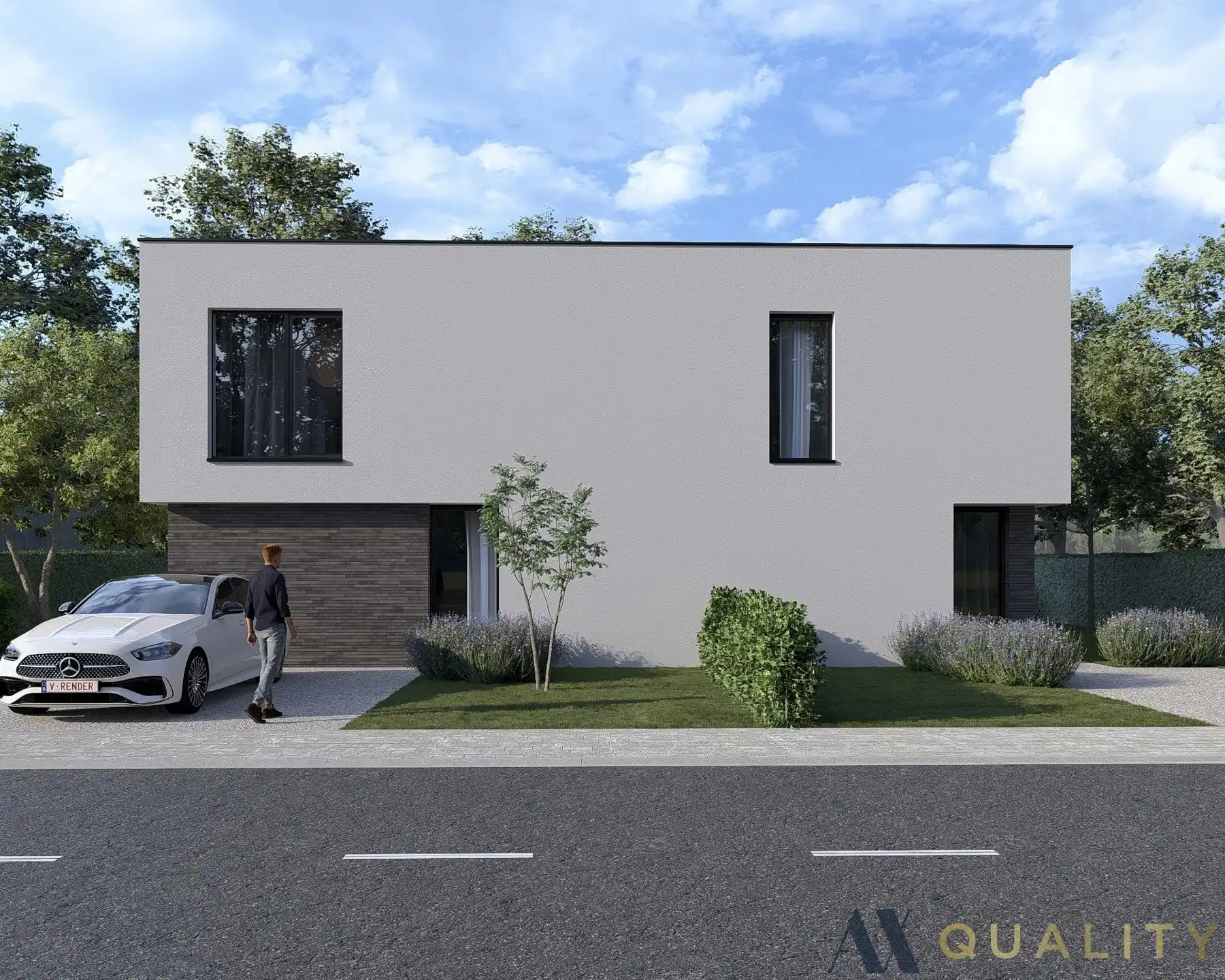 Halfopen nieuwbouwwoning nabij het centrum van Bornem foto 2