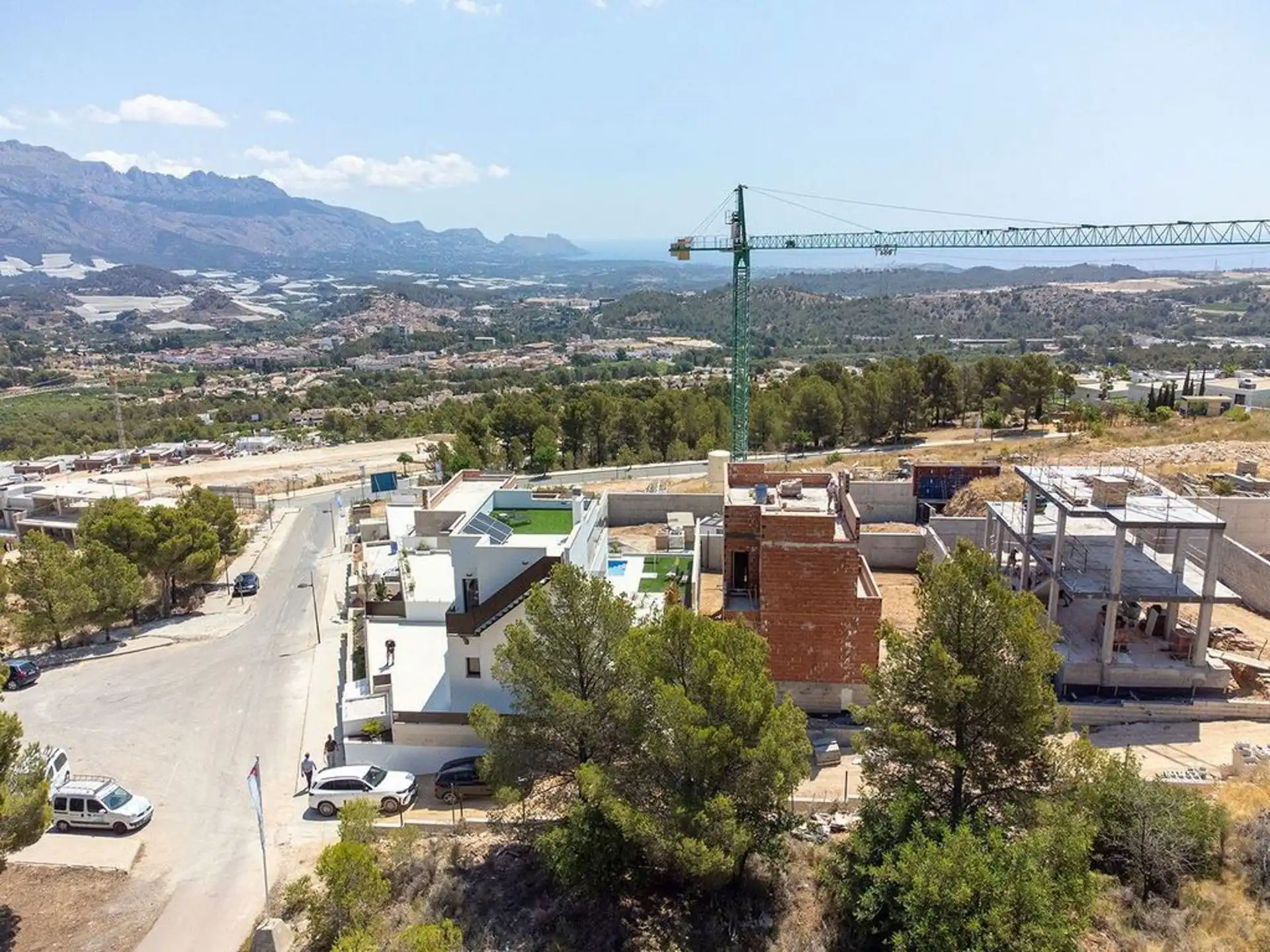 Spanje-Villa rustgevende locatie zeezicht-bergflank. foto 8