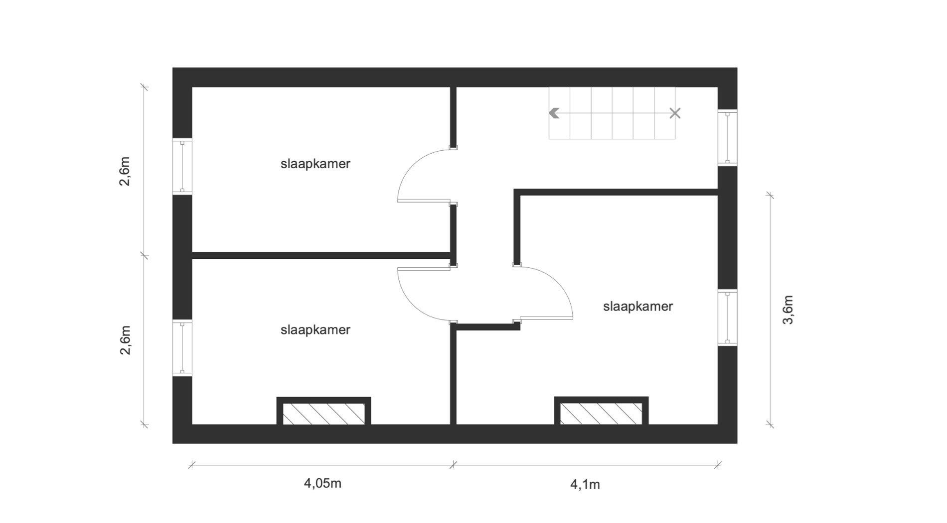 Rijwoning in Geel centrum met tuin en  3 slaapkamers . foto 16